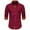 Wine, variant on Mens Shirts Casual,Mens Casual Shirts,Men Casual Patchwork Button Long Sleeve Turndown Collar Blouse Shirt,Shirt for Men
