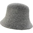 thumbnail image 4 of CoCopeaunts Bucket Hat for Men Dotted Line Sewing Warm Thickened Wool Fisherman Hat Women Leisure Versatile Winter Basin Hat, 4 of 8