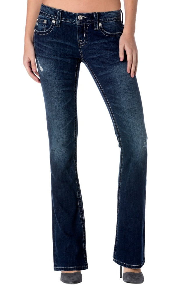 Miss Me Denim Jeans Womens Heart Flap 