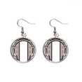thumbnail image 1 of La cultura china flor azul puerta Pendientes pendientes de plata colgantes joyas señora Unbranded M, 1 of 3