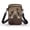 Dog Paw Print Pattern, variant on HELLHERO Dragonfly and Floral Pattern Shoulder Bag Polyester 2 Zippers for Daily Commute or Casual Outings