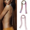 thumbnail image 1 of Accesorios de Europa y Estados Unidos, cadena de aluminio larga y sencilla personalizada, joyería, collar de bufanda de moda para mujer, 1 of 5