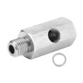 thumbnail image 1 of Male to Female 1/8in to M12X1.5 Adapter Turbo Oil Pressure Sensor Supply Feed Line Gauge Fit for Honda, 1 of 5