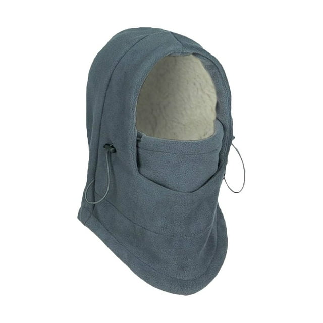 Chapeaux Coupe-Vent Hotte Ski Réglable Couverture de Sangle Bonnets Moto par Temps Froid Randonnée Vélo Équitation Coupe-Vent
