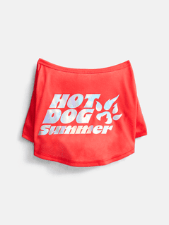 Hot Dog Summer By Megan Thee Stallion Thee Hot Dog Summer T-shirt for Dogs, Pink, Medium
