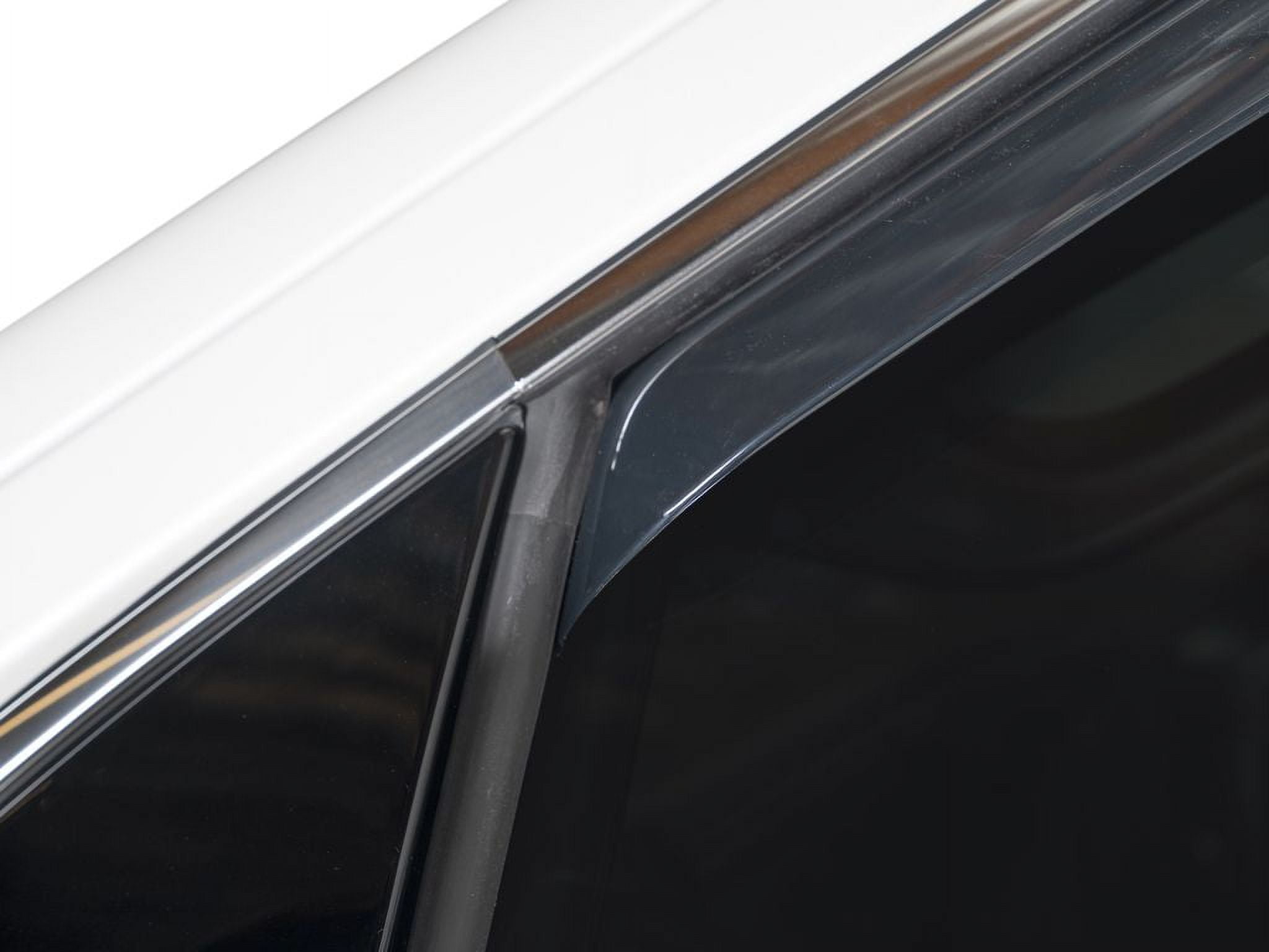 Auto VentShade (AVS) 194065 In-Channel Ventvisor Window Deflectors Fits 2008-2014 Dodge Avenger, 4 pcs. Smoke-