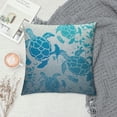 thumbnail image 2 of JEUXUS  Decorative Pillow Cover, Lumbar Sea Turtle Pillow Cover Modern Farmhouse Cushion Case Home Decor for Living Room Patio Sofa Couch Chair, 2 of 5