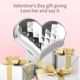 thumbnail image 6 of valentines day decor for Men Deformable Wireless Heart-shaped Bluetooth Headset In-ear Wireless Noise Reduction Rotary Decompression Cute Valentine's Day Boys Gift Headphones, 6 of 6