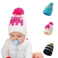 thumbnail image 2 of Opolski Autumn Winter Soft Children Cartoon Cap Creative Polygonal Dinosaur Warm Hat, 2 of 8