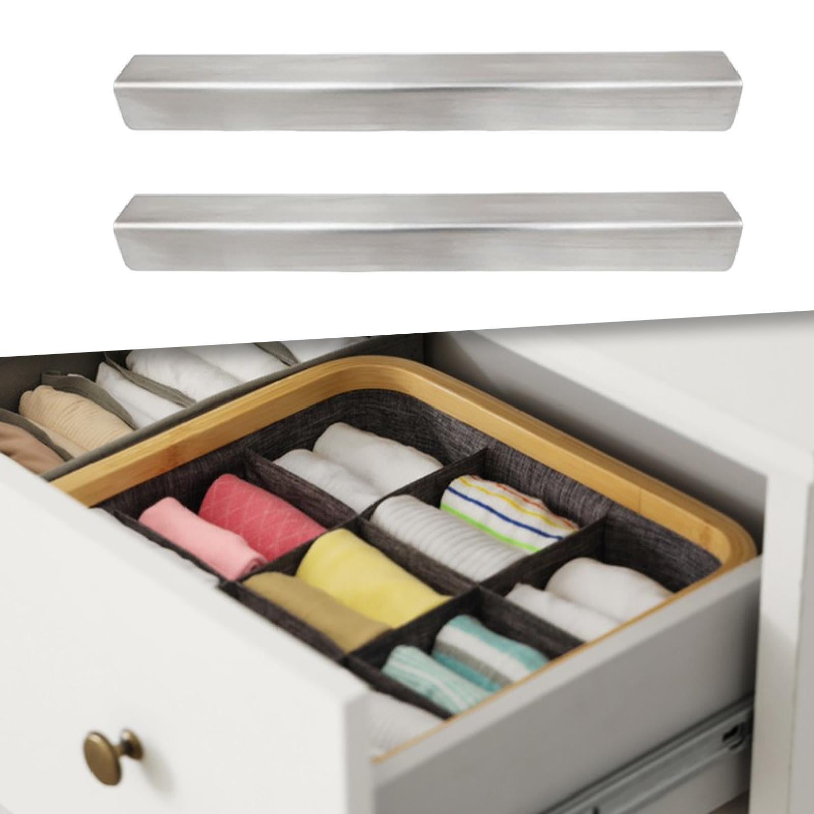 2 Set Cabinet Edge Protectors Door Guard Stainless Steel Scratch Resistant for Office Baby Proofing Bedroom Furniture