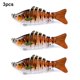 thumbnail image 3 of Soidarity Paquete de 3 señuelos de pesca de plástico de agua salada cebo falso atracción al aire libre Swimbaits artificiales Crankbait accesorio 10cm Pescar tipo 15 Soidarity OD023723-15, 3 of 6