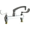 Chicago Faucets 1100-317Ab Commercial Grade Kitchen Faucet - Chrome