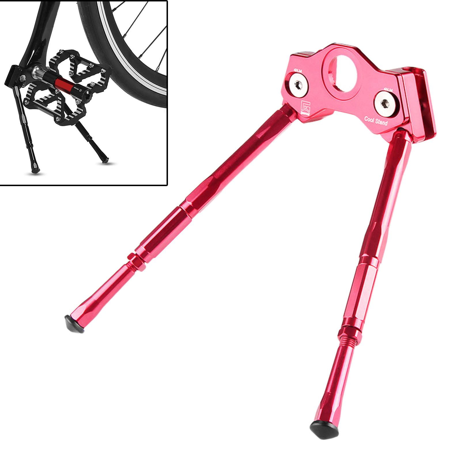 Bike Crank Kickstand for Mountain Bikes Folding Stand Double Leg Red Walmart