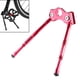 thumbnail image 3 of Soporte de para bicicleta, para bicicletas de montaña, soporte plegable para bicicleta, soporte para bicicleta con doble pierna, soporte para rojo Soledad Soporte de manivela para bicicleta, 3 of 10