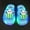 Light Blue, variant on Herrnalise Led Happy Slippers For Summer Children's Cartoon Cute Sandals Shining Walking Artifact clearance under $10 !