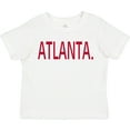 thumbnail image 3 of Inktastic Atlanta in Red Text Boys or Girls Toddler T-Shirt, 3 of 5