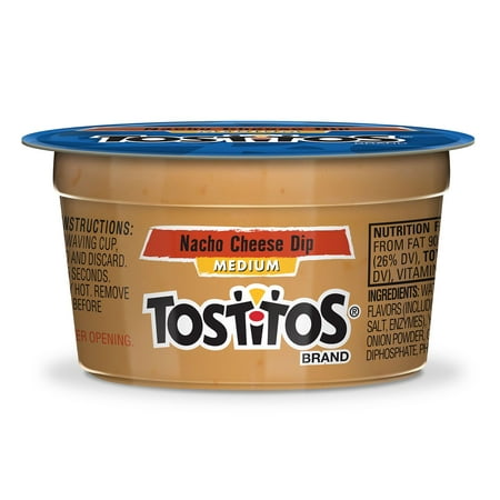 UPC 028400000031 product image for Tostitos Nacho Cheese Dip Medium, 3.625 oz Cup | upcitemdb.com