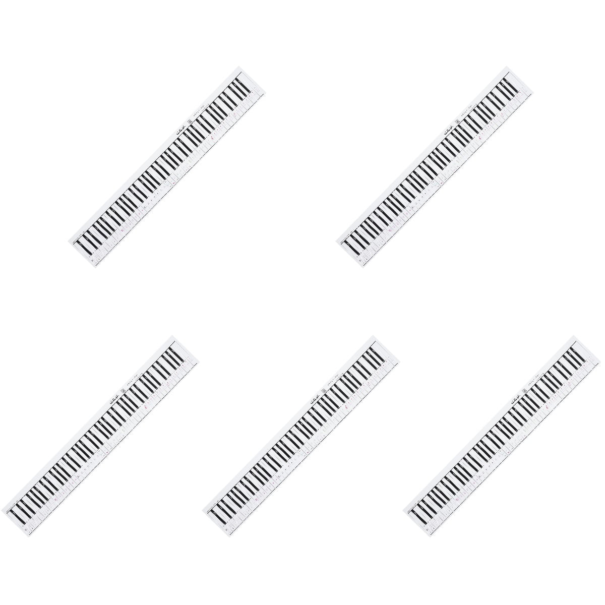 Piano Chart Keyboard 88Learning Key Beginners Toy Keyboard Overlay