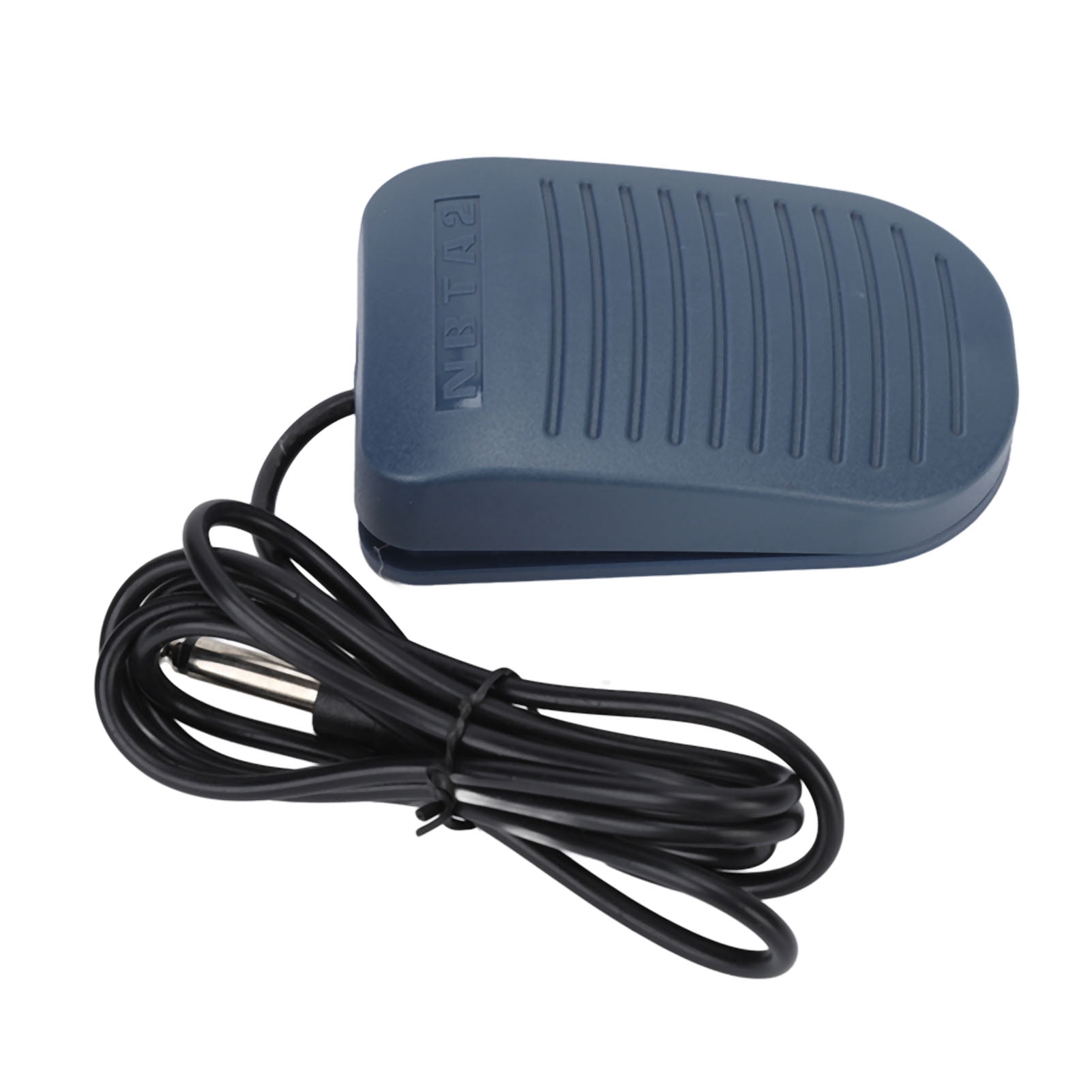 Big Horn 18807 Foot Pedal Switch - 110V 15A Momentary Contact, Non-Slip Aluminum Pedal For Machinery & Tools