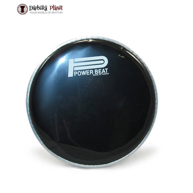 Black Power Beat 8.75'' Darbuka Skin Doumbek Head Original PowerBeat Drum Skin