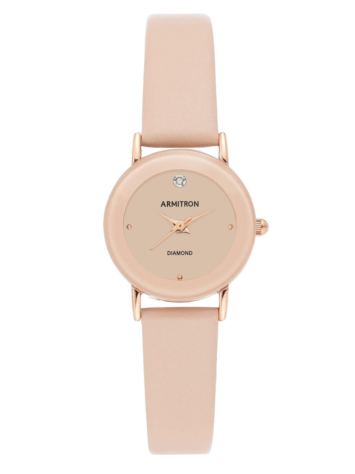 armitron leather watch