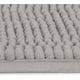 thumbnail image 4 of Absorbent Non-Slip Bath Mat 80x50 cm - Neil Carpet Bath Mat - Soft (Light Grey) for Bathrooms, Showers, Toilets and Bathtubs, 4 of 5