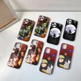 thumbnail image 2 of Funda para teléfono OPPO A9 A5 A71 A3S A5S A12 A12S A12E A15S A15 A53S A92S Naruto Patten cubierta de moda de lujo textura mate TPU carcasa de silicona, 2 of 4