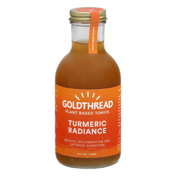Goldthread Plant Based Tonic Turmeric Radiance 12 fl