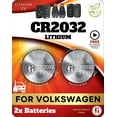thumbnail image 1 of Pila CR2032 para control remoto de Volkswagen, paquete de 2, 1 of 8