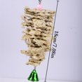 thumbnail image 2 of Parrot Chewing Toy Bite-proof Straw Hanging Bird Toy Bird Chew Toy with Bell, 2 of 10