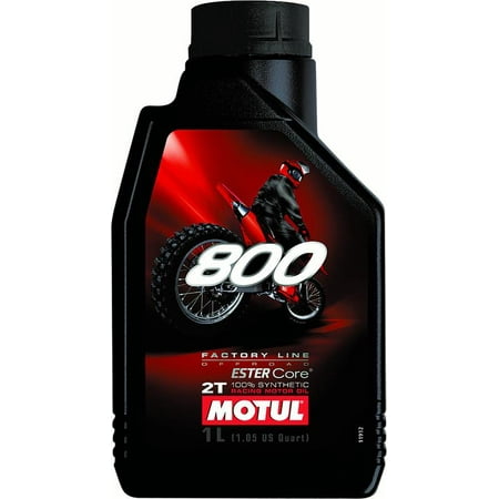 Motul 800 Ester Synthetic 2-Stroke Oil 1 Liter