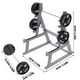 thumbnail image 2 of Gym Decor Mini Dumbbell Rack for Home Use Black Plastic Fitness Theme Decoration with Pen Holder 1Set, 2 of 3