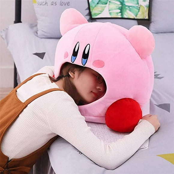 Kirby Cute Charming Cartoon Big Mouth Plushies Plush Child Sleeping Doll Sofa Bed Plushier Cartoon Plushies Doll Plush Stuffed Pillow Plushie Kawaii Cartoon Plushies Best Gift for Baby