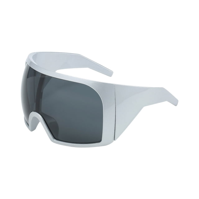 New Large Frame Surround Style Sunglasses For Women And Men Futuristic Technology Integrated Eye Protection Sunglasses