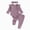 L101-Purple, variant on CAUYDY Baby Girl Fall Clothes Set Little Sister Lil Sis Long Sleeve Romper Pants Set Cute Infant Newborn Outfit(L101-Green,0-3 M)