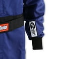 thumbnail image 2 of RaceQuip 120026RQP 120 Series 1-Pc Driving Suit SFI 3.2A/5 Blue/Black Stripe XL, 2 of 8