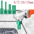 thumbnail image 2 of Lefu M10 Thread Vaccum Brazed Straight Router Bit Milling Cutter 5/7/10/15mm for tile, 2 of 7