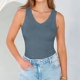 thumbnail image 5 of Axiiglly Ribbed Tank Tops for Women V Neck Sleeveless Knit Casual Basic Slim Tanks, S-5XL, 5 of 6