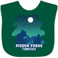thumbnail image 3 of Inktastic Smoky Mountains Pigeon Forge Tennessee with Bear Boys or Girls Baby Bib, 3 of 4