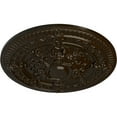 thumbnail image 3 of Ekena Millwork 26"OD x 3"P Vincent Ceiling Medallion (Fits Canopies up to 6"), Hand-Painted Bronze, 3 of 5