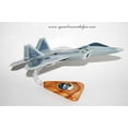 thumbnail image 4 of Lockheed Martin® F-22 Raptor®, 95th FS Boneheads  16" Mahogany Scale Model, 4 of 6
