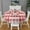 White-3, variant on Christmas Round Tablecloth 60x60in(153x153cm) – Waterproof Polyester Table Cover with Full Print Design, Wrinkle Resistant & Washable for Kitchen Dining Party Decor