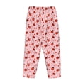 thumbnail image 3 of Lsque Flowers And Ladybugs Print Women's Pajama Pants, Lounge Pant - Comfortable Home Wear,Elastic Waistband, Stylish Design-XX-Large, 3 of 9