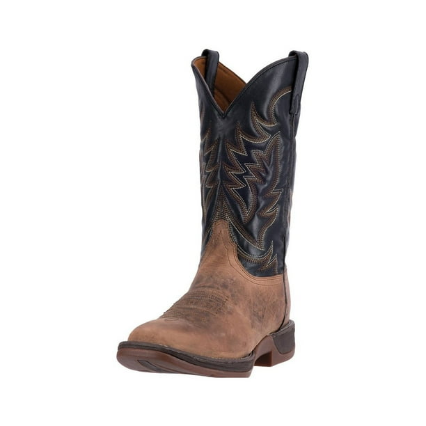 Laredo - Laredo Western Boots Mens Barnes Square Leather Orthotic Brown ...