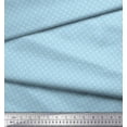 thumbnail image 3 of Soimoi Blue Heavy Canvas Fabric Artistic Geometric Print Fabric by Yard 58 Inch Wide, 3 of 5
