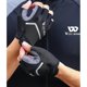 thumbnail image 2 of Guantes de medio dedo de ciclismo west biking, azul xl, 2 of 5