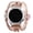 pink, variant on Handmade Boho Multilayer Leather Watch Band for Samsung Galaxy 20mm 22mm, Adjustable PU Leather Wrap Strap with Druzy Charm, Jewelry Bracelet for Women (Watch 7/6/5/4/Classic/Active 2)