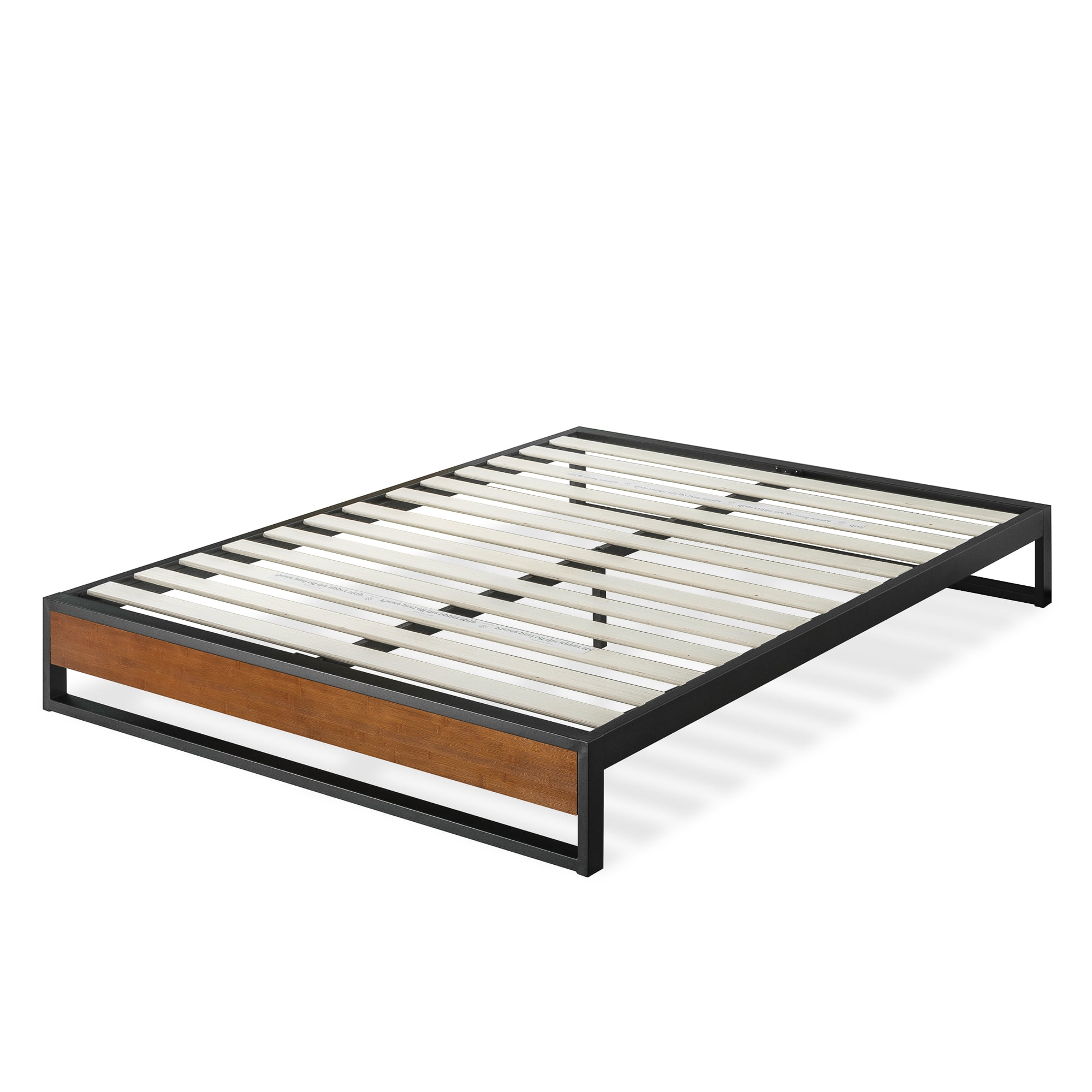 Zinus Good Design Winner Suzanne 10" Bamboo and Metal Platform Bed, Full