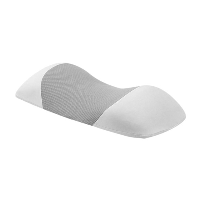 Almohada de apoyo lumbar Yinane cojín para dormir con espuma viscoelástica para silla de oficina 26 cm x 55 cm x 11 cm