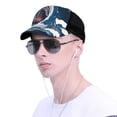 thumbnail image 4 of Disketp Shark Print Trucker Hat Men Women - Mesh Baseball SnapBack Cap, 4 of 7